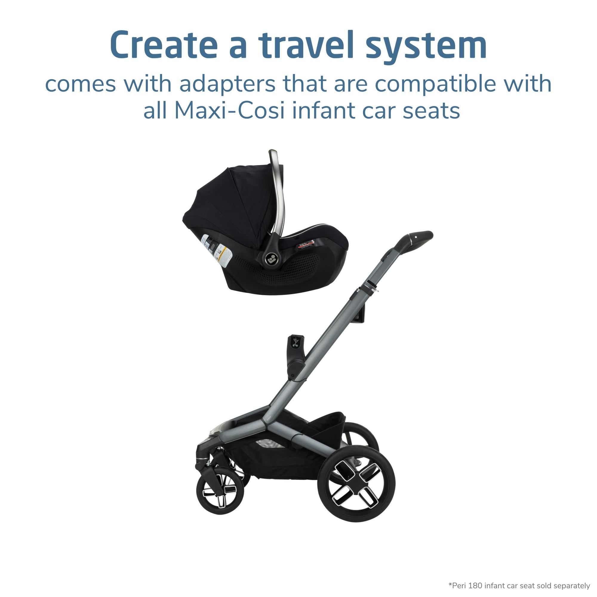 Maxi-Cosi Fame Modular Stroller Twillic Black