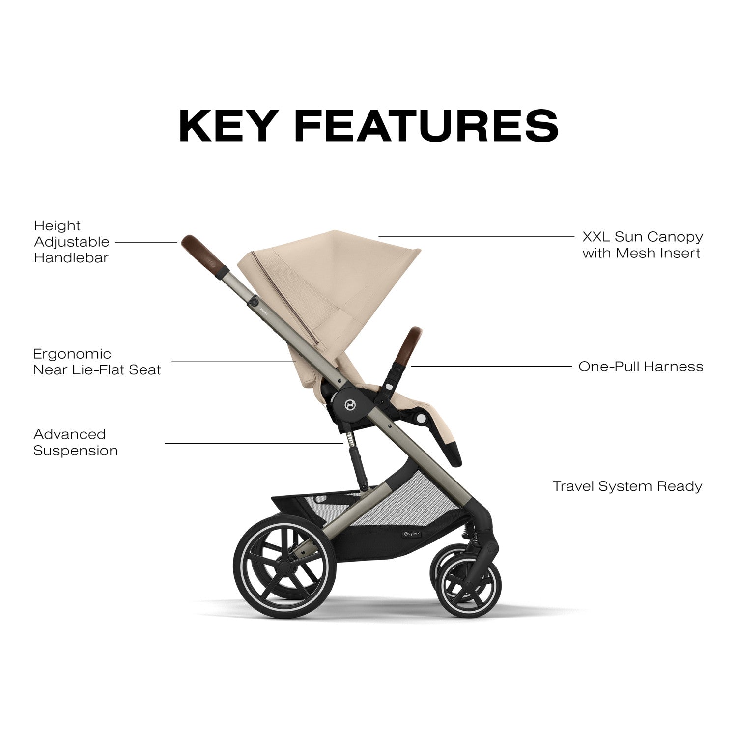 cybex stroller system Cybex Balios S Lux Stroller – Lakeland Baby and Teen Furniture