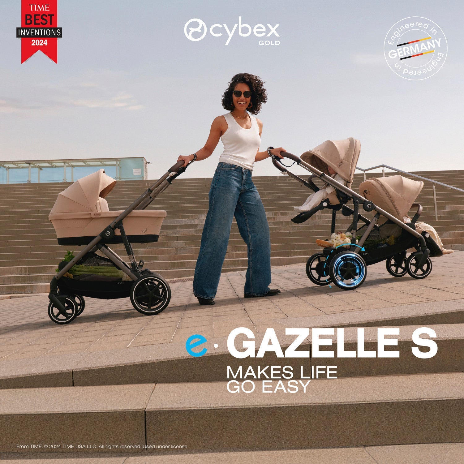 cybex customer service number usa Cybex e-Gazelle S Electronic Assist Single-to-Double Stroller – Lakeland Baby and Teen Furniture