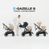 Cybex e-Gazelle S Electronic Assist Single-to-Double Stroller
