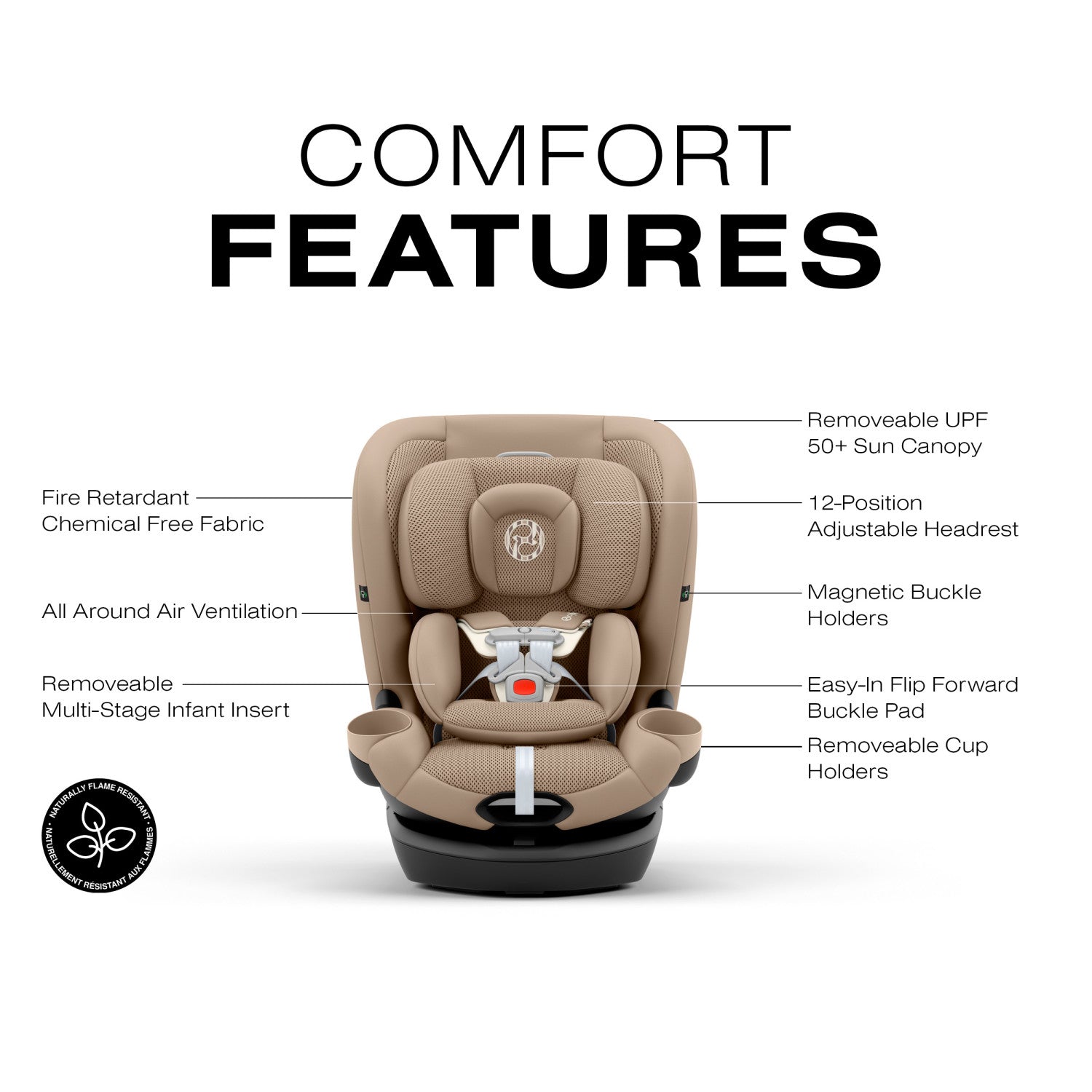 Cybex Callisto G 360 Rotating All-in-One Car Seat