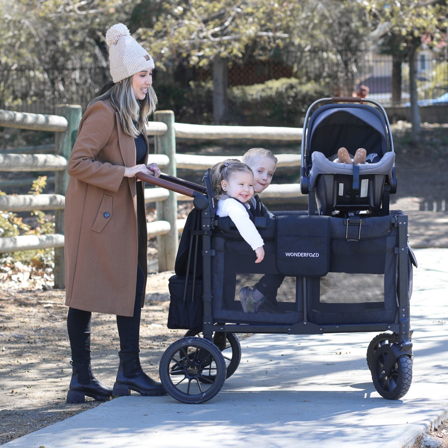 WonderFold Car Seat Adapter for Stroller Wagon