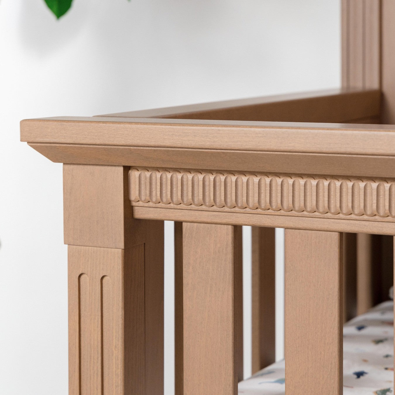 Silva Furniture Edison Crib | 5-in-1 Convertible | Solid Wood