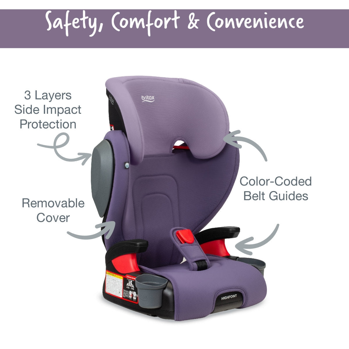 britax parkway vs highpoint Britax Highpoint Backless Belt-Positioning Booster Seat with Safewash – Lakeland Baby and Teen Furniture