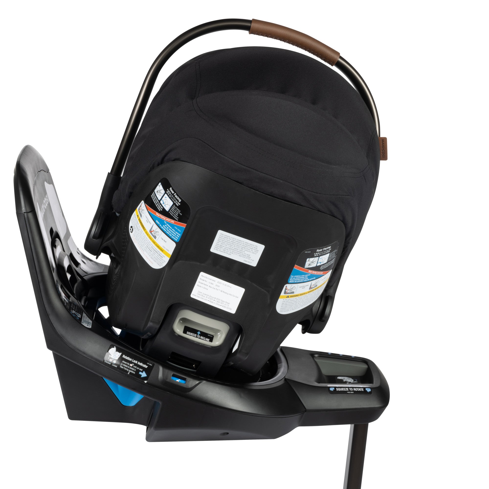 maxi cosi peri Maxi-Cosi Peri 180 Rotating Infant Car Seat, Onyx Wonder
