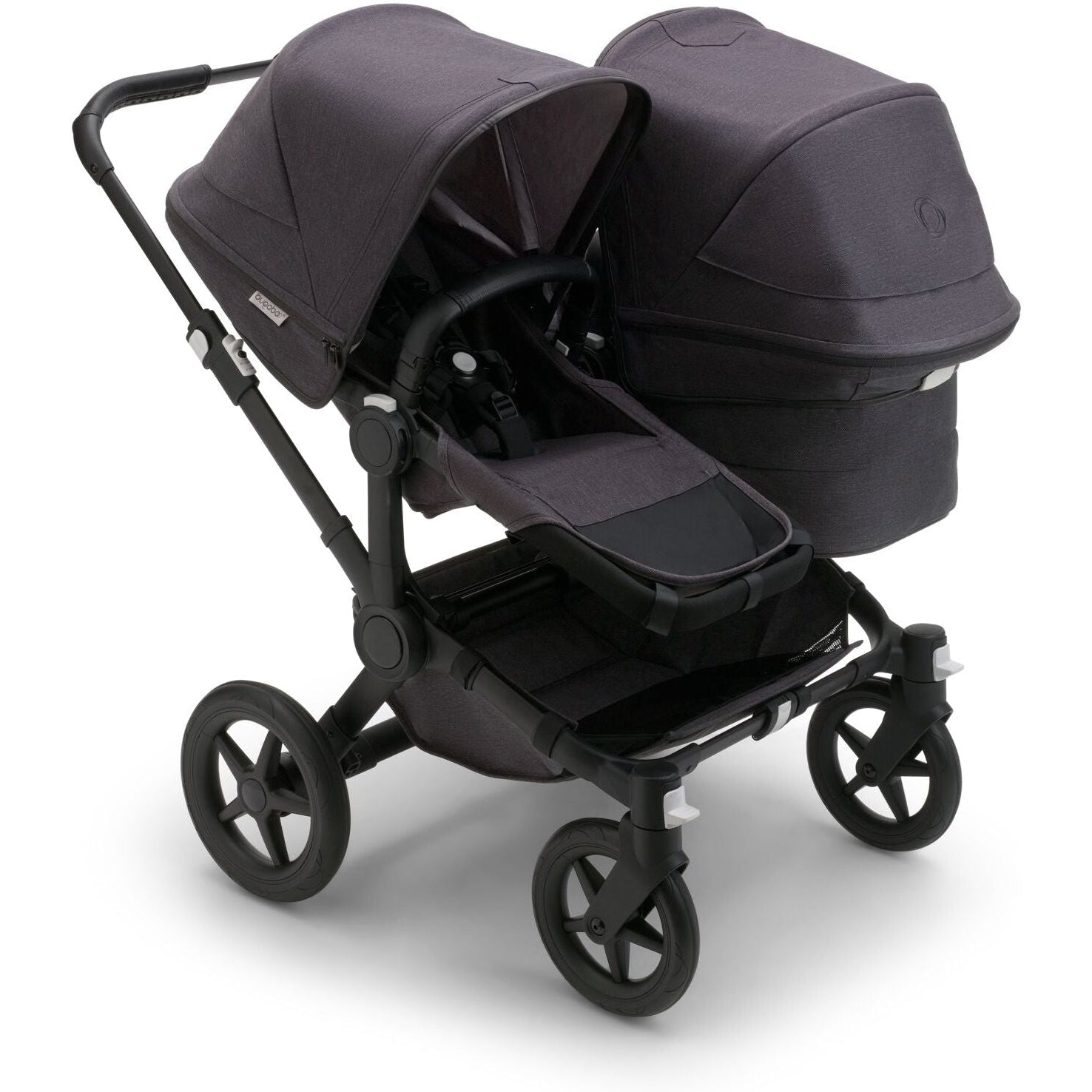 mineral collection bugaboo Bugaboo Donkey 5 Duo Extension Complete Set, Mineral Washed Black