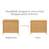 Babyletto Sprout 3-Drawer Changer Dresser with Removable Changing Tray