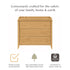 Babyletto Sprout 3-Drawer Changer Dresser with Removable Changing Tray