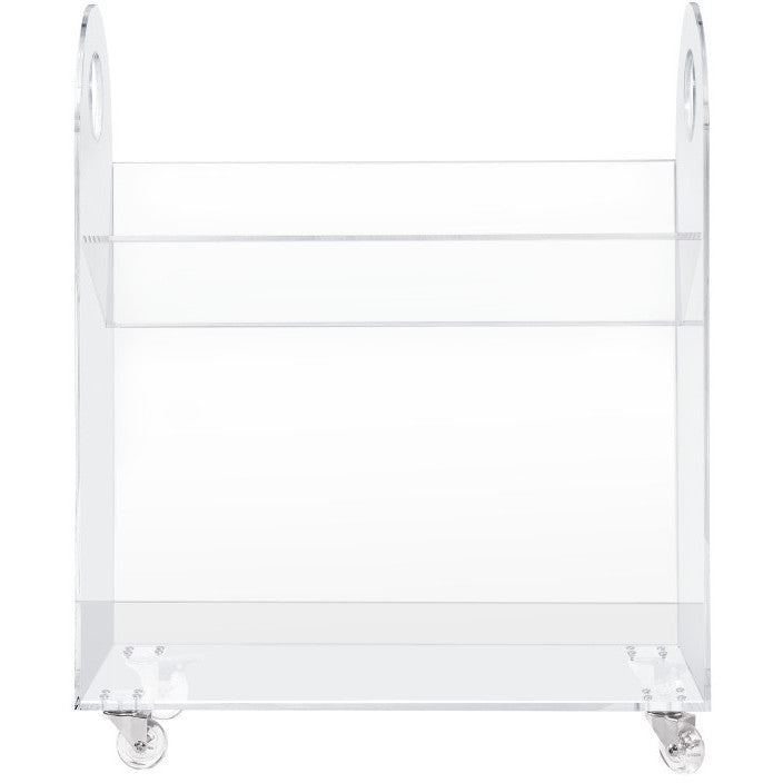 Babyletto Presto Acrylic Bookcase & Cart