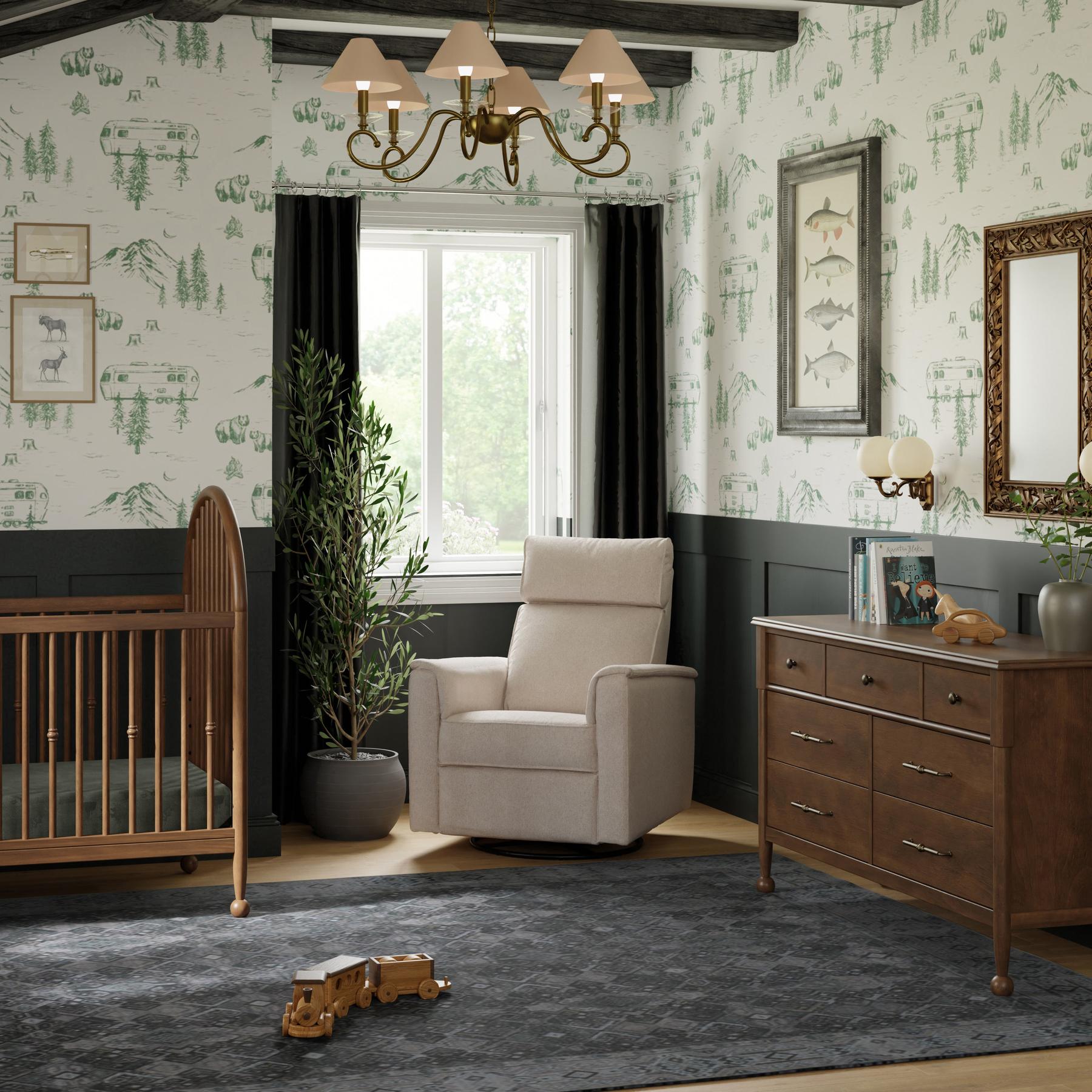 Namesake Willa Plus Power Glider Recliner + Power Headrest