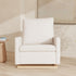 Babyletto Cali Pillowback Chair and a Half Glider | Water Repellent & Stain Resistant