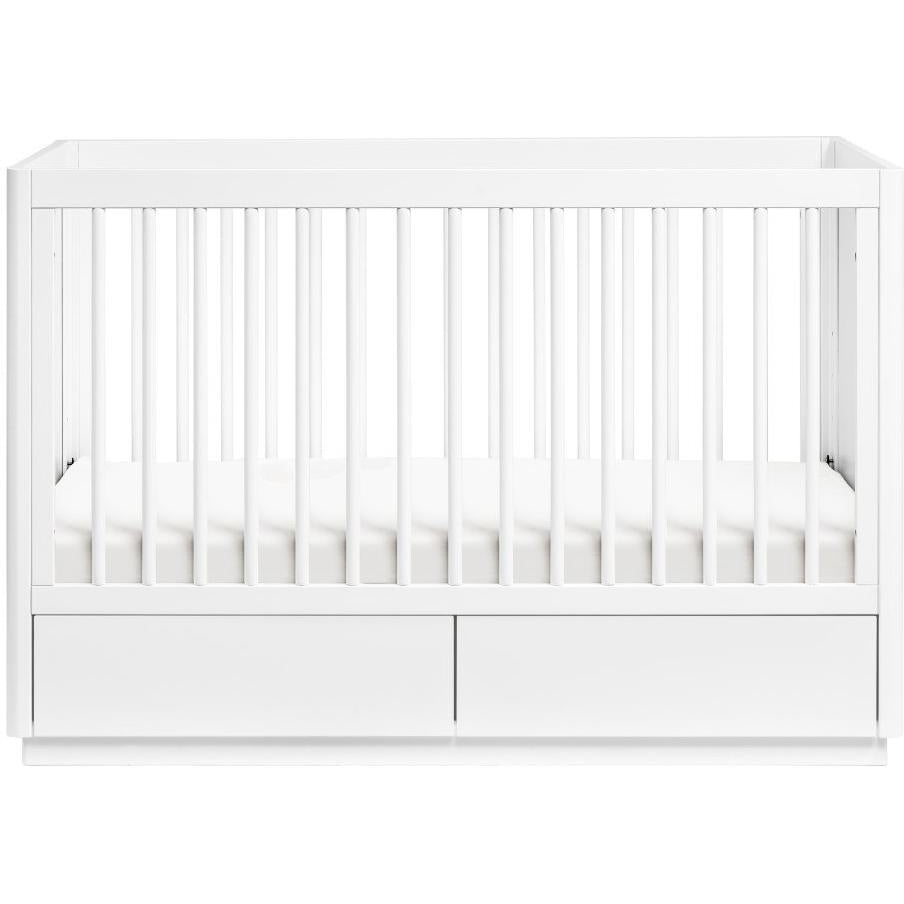 Babyletto Bento 3-in-1 Convertible Storage Crib with Toddler Bed Conversion Kit