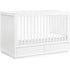 Babyletto Bento 3-in-1 Convertible Storage Crib with Toddler Bed Conversion Kit