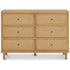 Namesake Marin with Cane 6-Drawer Dresser