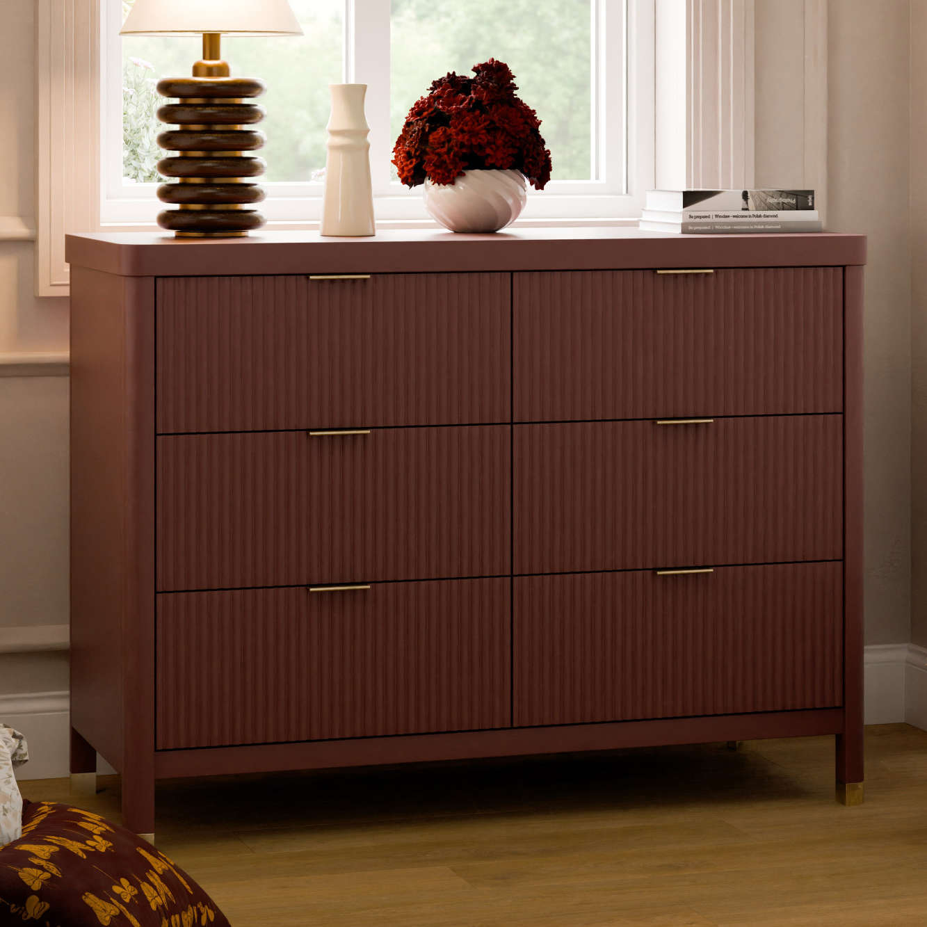 Namesake Brimsley Tambour 6-Drawer Dresser