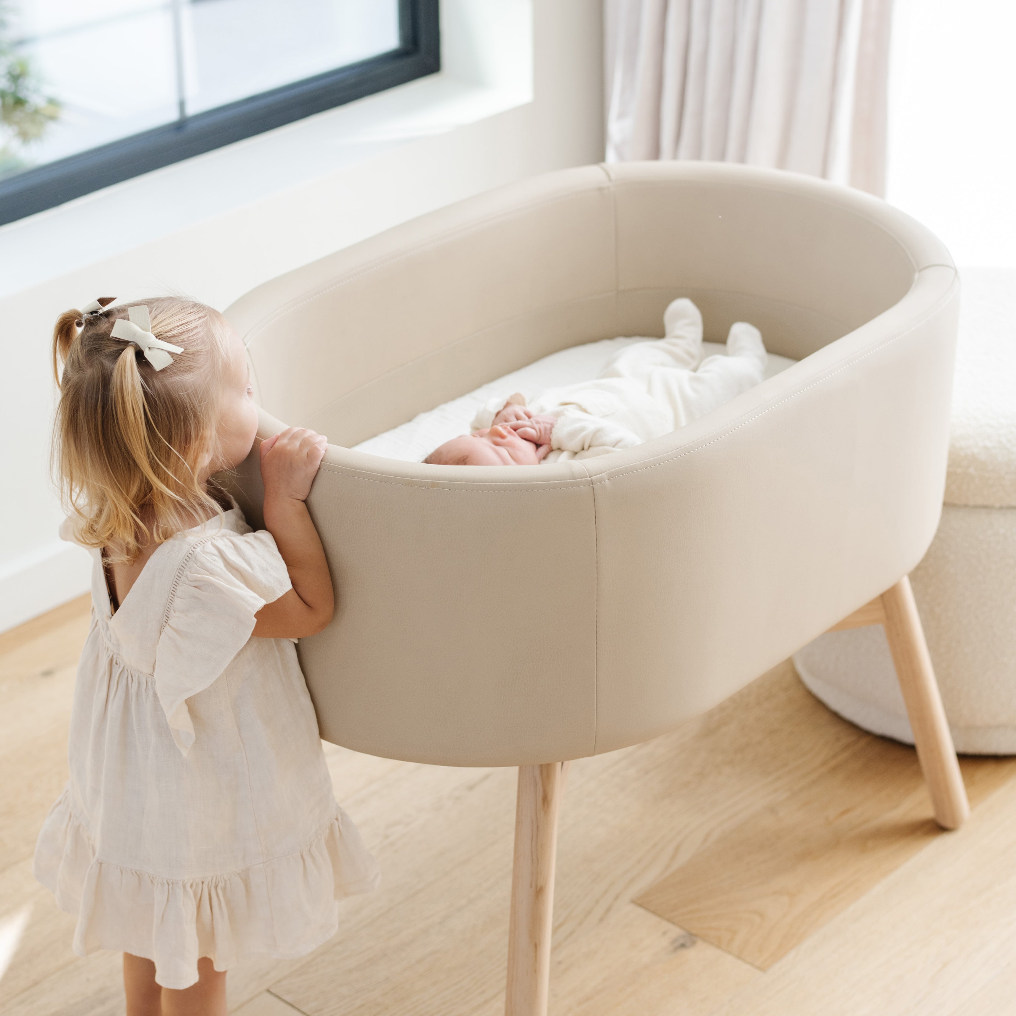 Babyletto x GATHRE Capsule Bassinet