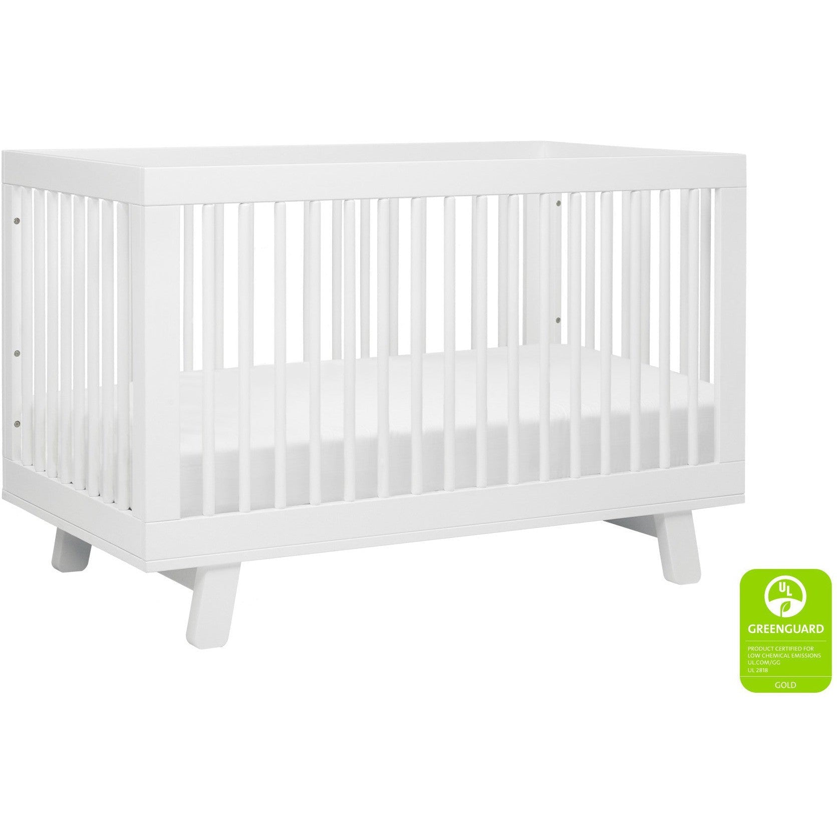 Babyletto Hudson 3-in-1 Convertible Crib with Toddler Bed Conversion Kit