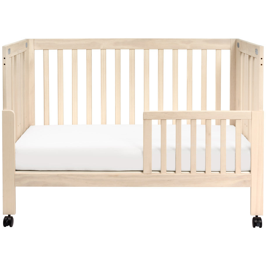 Babyletto Maki Full-Size Folding Crib with Toddler Bed Conversion Kit