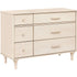 Babyletto Lolly 6-Drawer Assembled Double Dresser