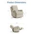 Maxi-Cosi Nursery Lindon Swivel Glider & Power Recliner