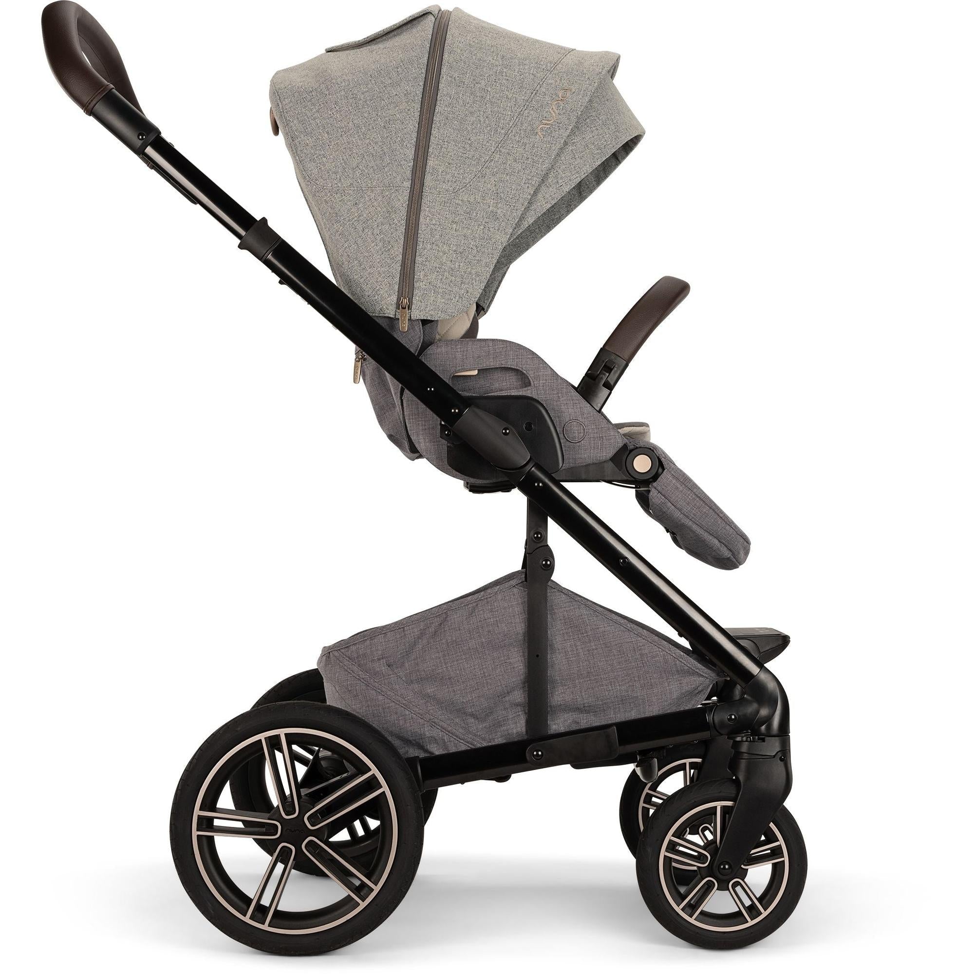 how to close nuna mixx stroller Nuna MIXX Next Monterey Stroller with Magnetech Secure Snap