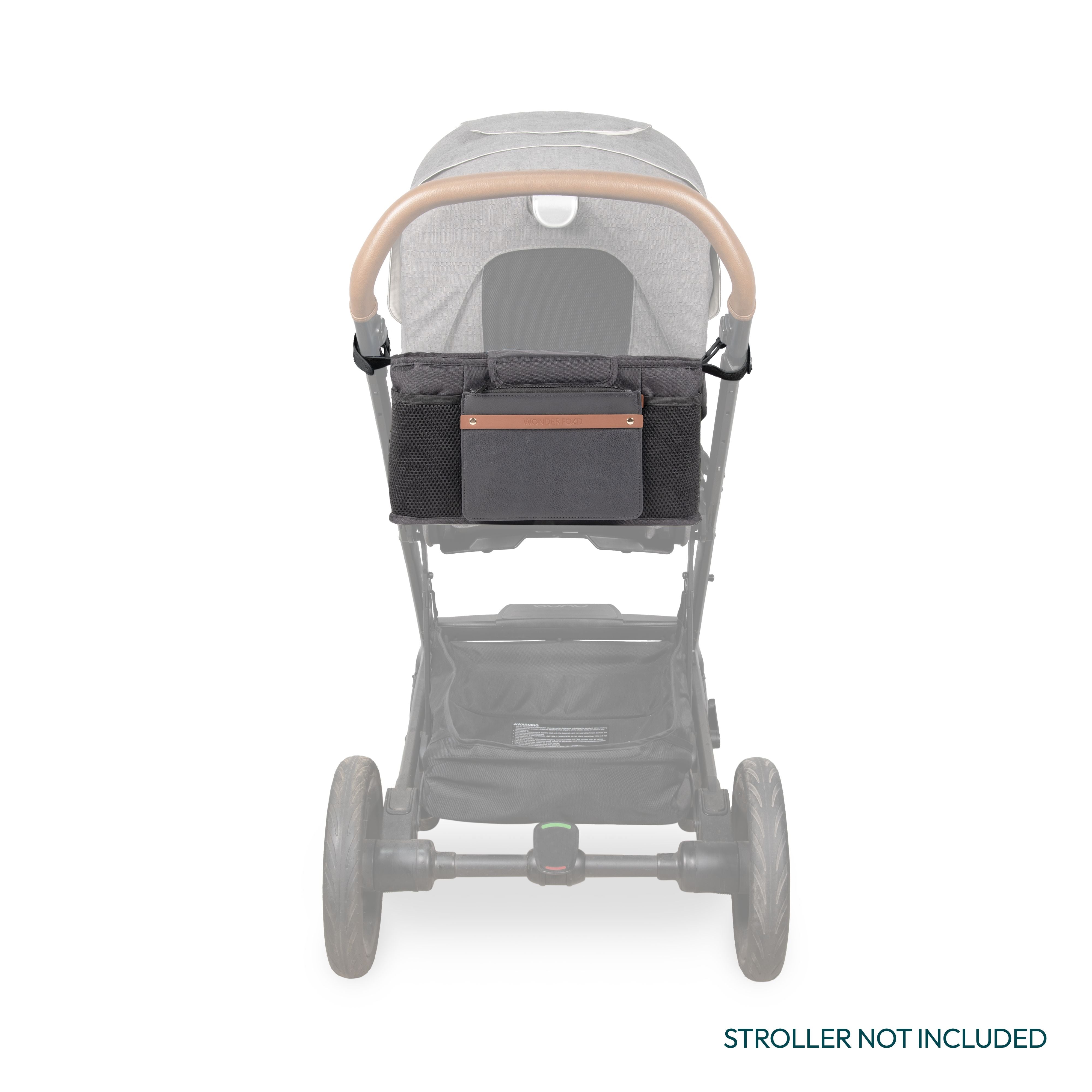 WonderFold Parent Console with Insulated Cup Holders