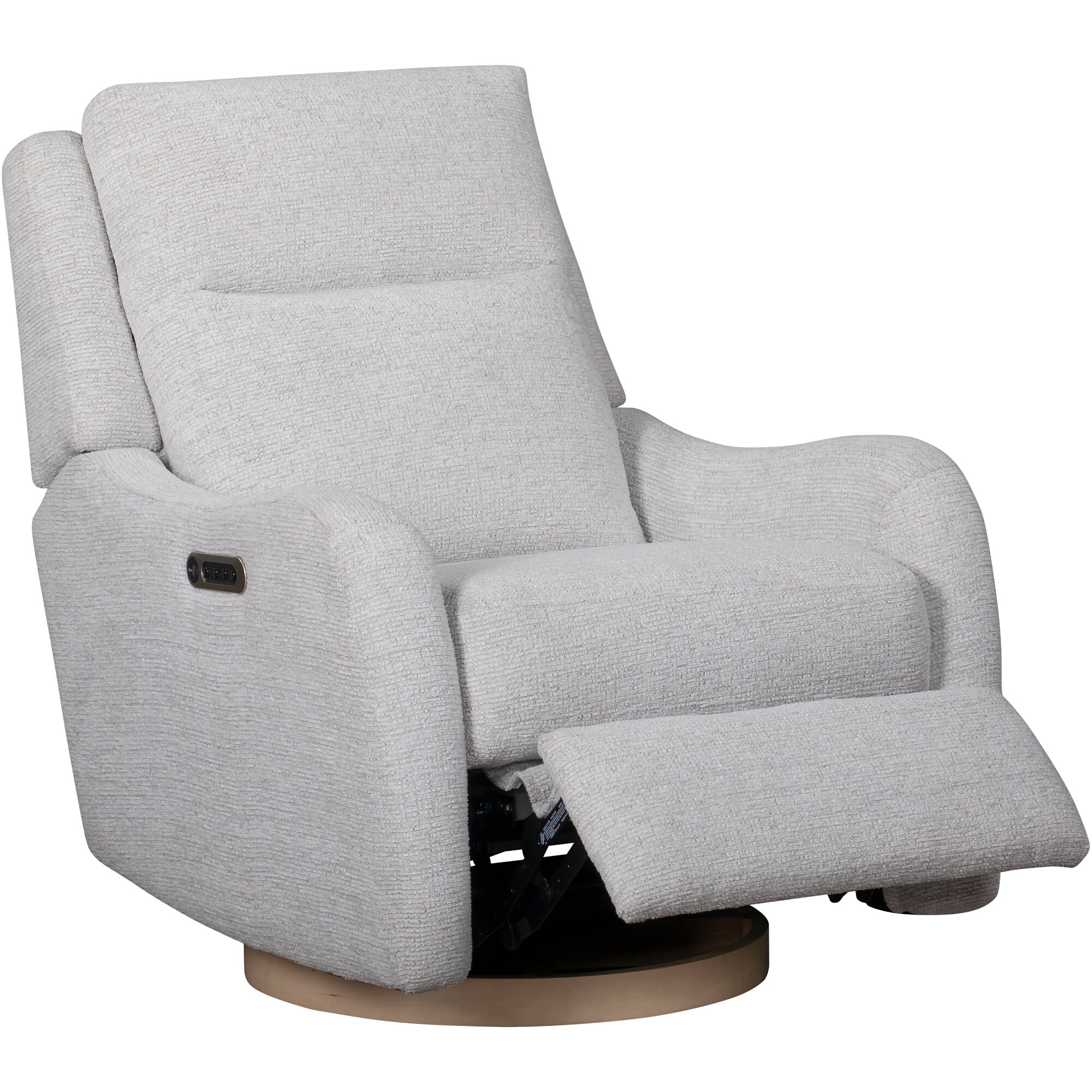 Parker House Quinn Power Recliner with Power Headrest + LED Night Light