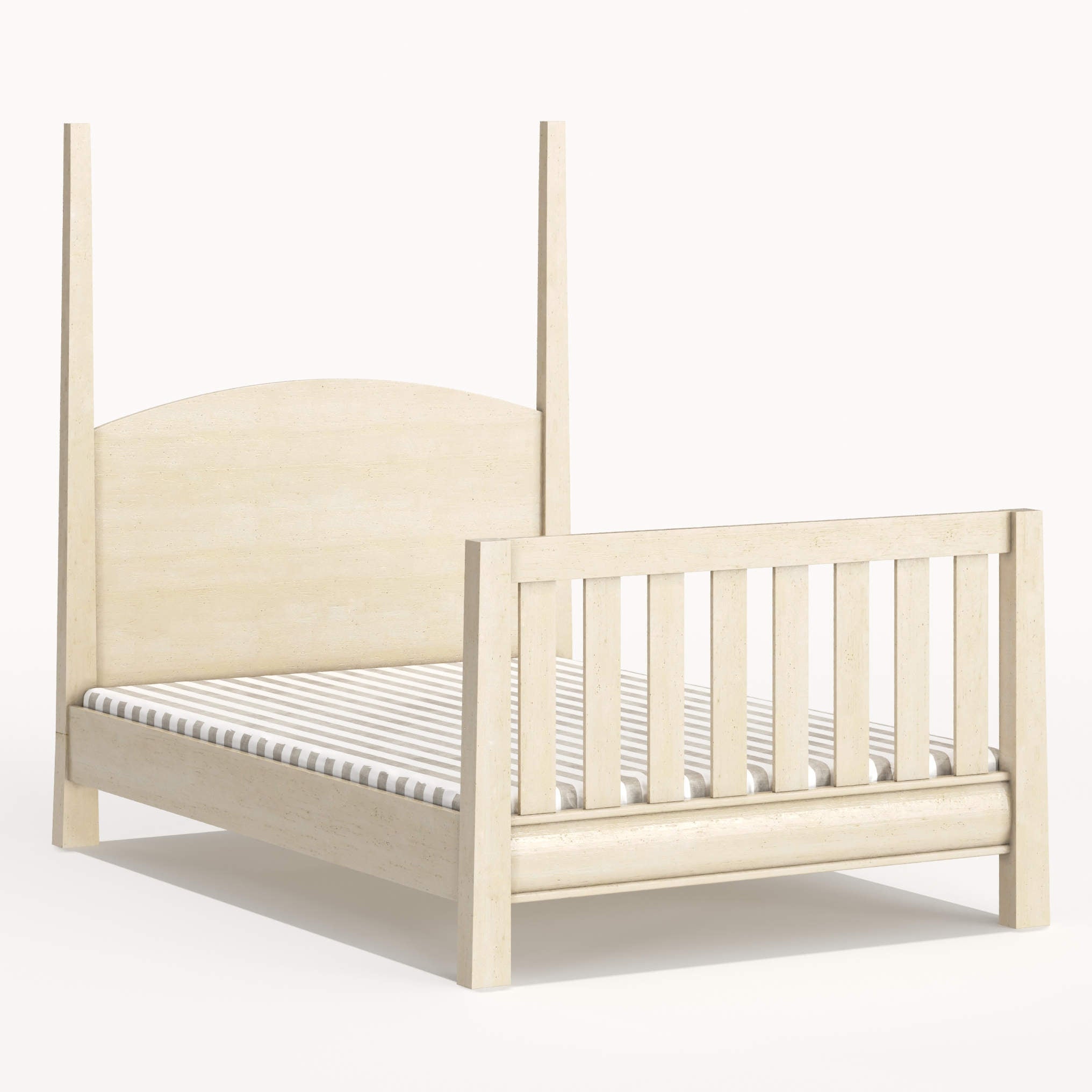 Milk Street Baby Sage High Back Crib Adult Bed Rail Kit