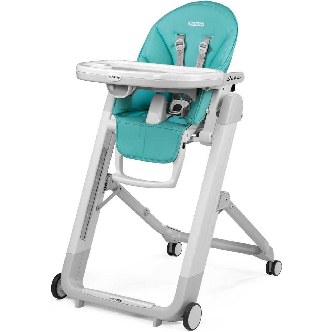 peg perego brown leather high chair PEG Siesta High Chair Tahiti