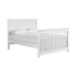 Stirling Weathered White Flat Top Crib