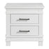 Stirling Weathered White 2-Drawer Nightstand