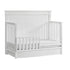 Stirling Weathered White Flat Top Crib