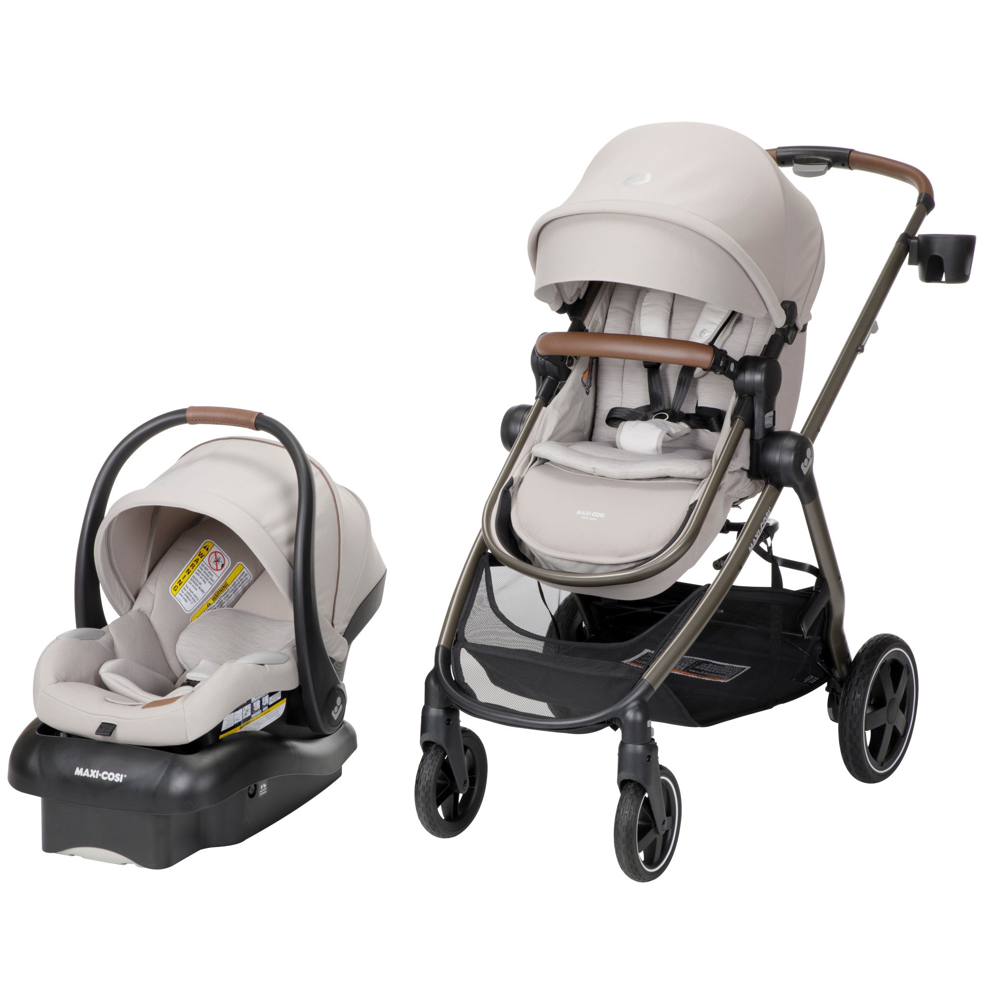 maxi cosi bohemian blue stroller Maxi Cosi Zelia Luxe 5-in-1 Modular Travel System