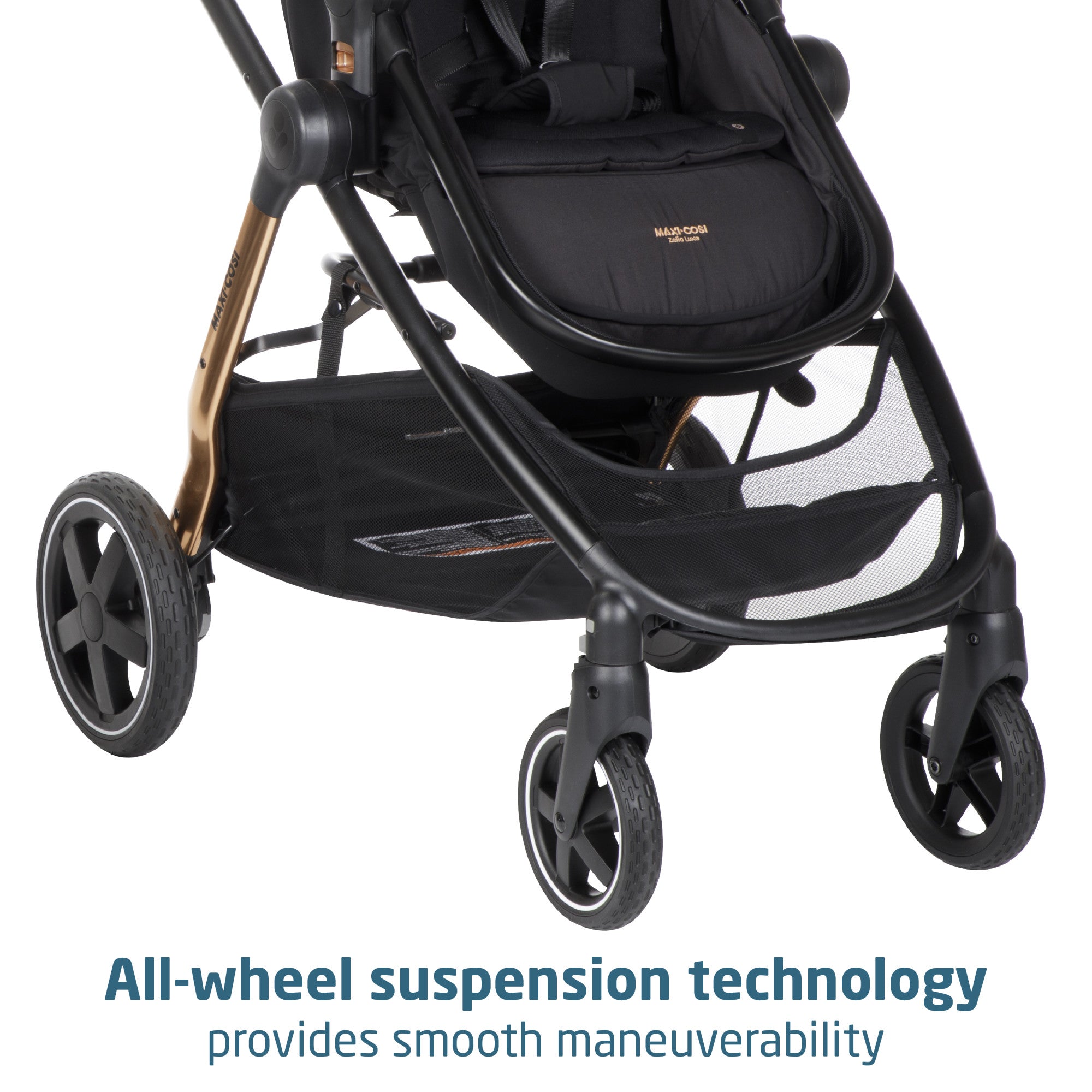 maxi cosi zelia luxe Maxi Cosi Zelia Luxe 5-in-1 Modular Travel System (New Hope Black)