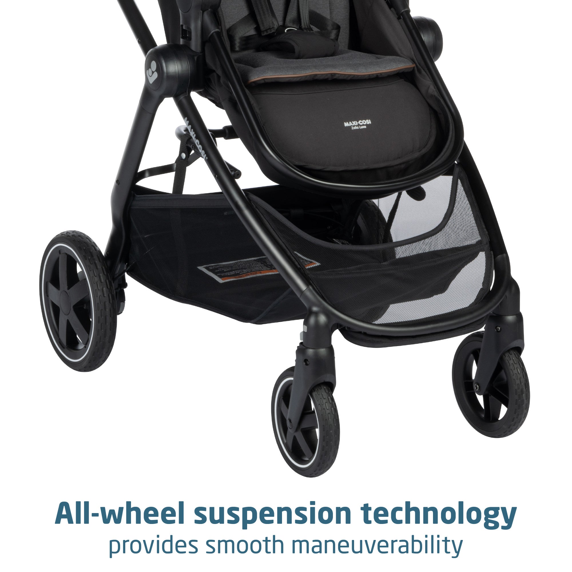 maxi cosi beige travel system Maxi Cosi Zelia Luxe 5-in-1 Modular Travel System (New Hope Black)
