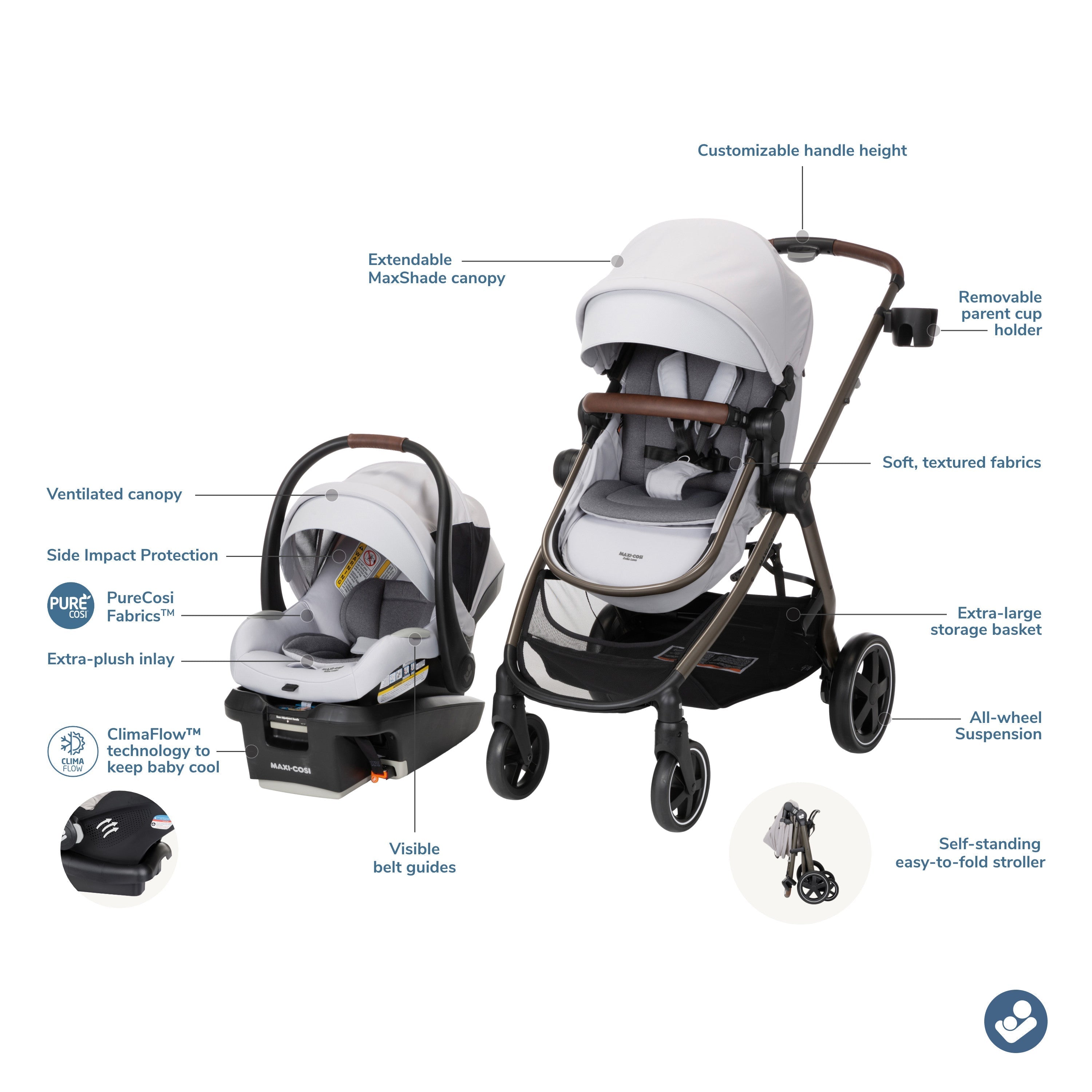 maxi-cosi zelia 5-in-1 Maxi-Cosi Zelia Luxe+ 5-in-1 Modular Travel System
