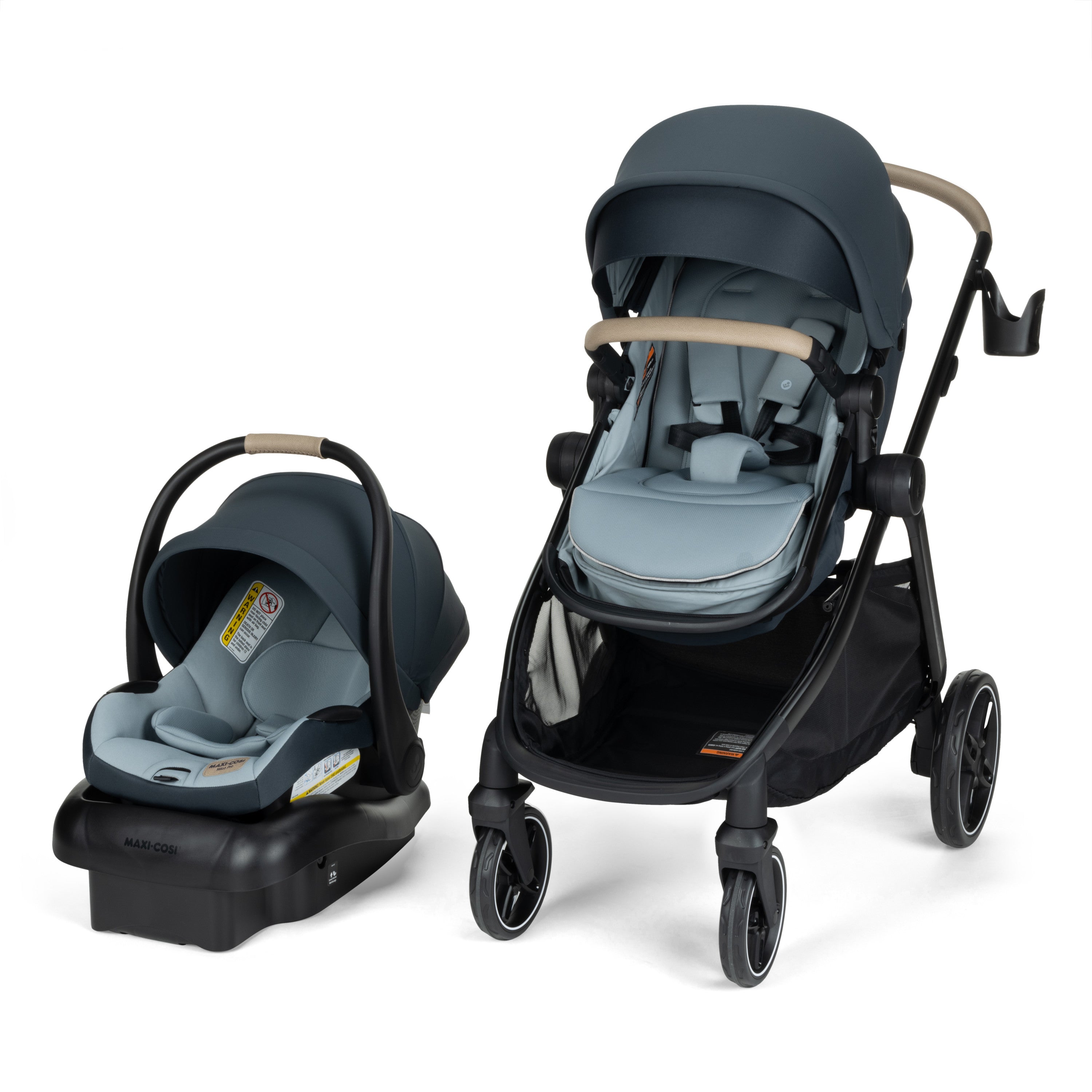 maxi cosi modular travel system Maxi-Cosi Zelia Pro 5-in-1 Modular Travel System SeaScape