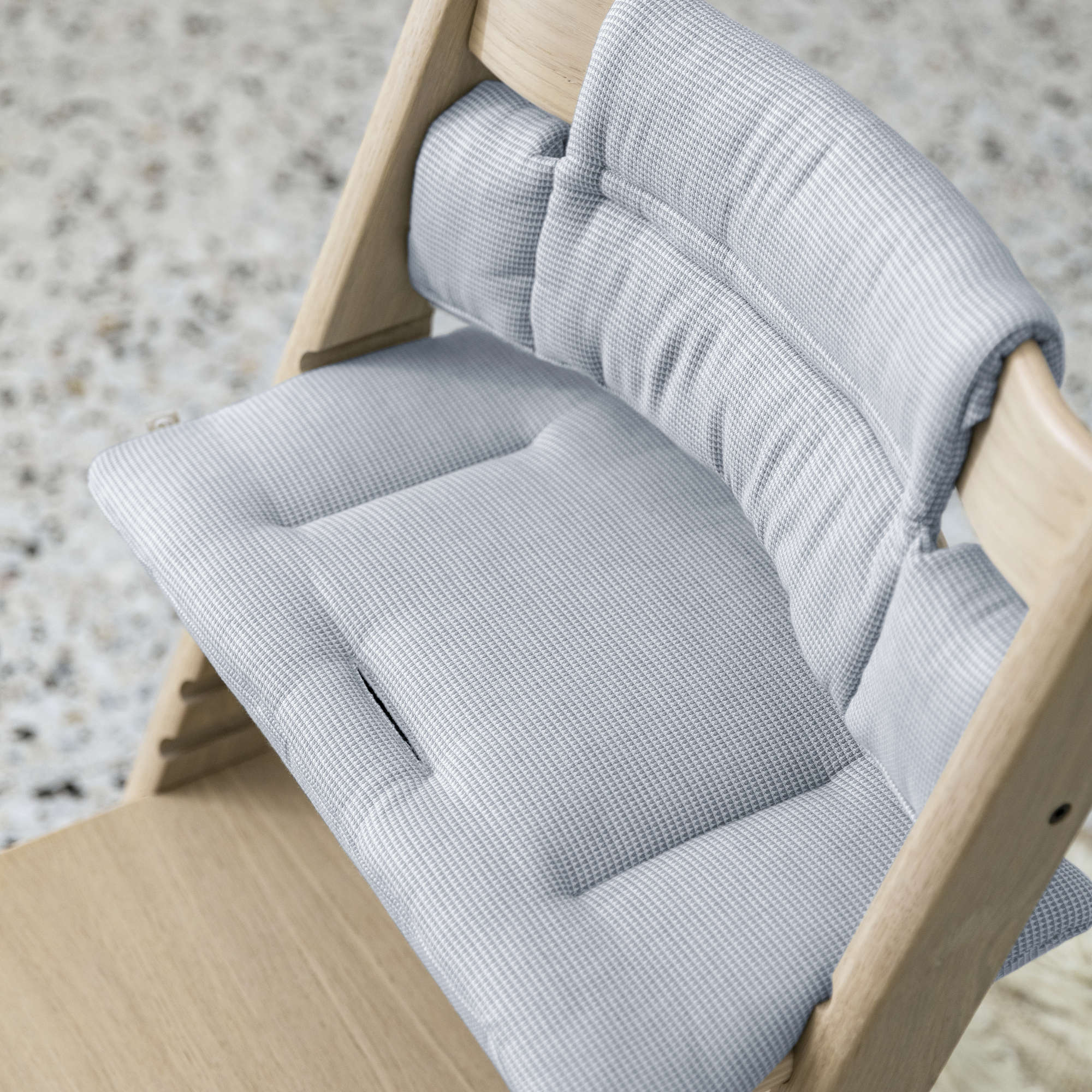 stokke click cushion Stokke Tripp Trapp High Chair² Oak with Cushion + Stokke Tray – Lakeland Baby and Teen Furniture
