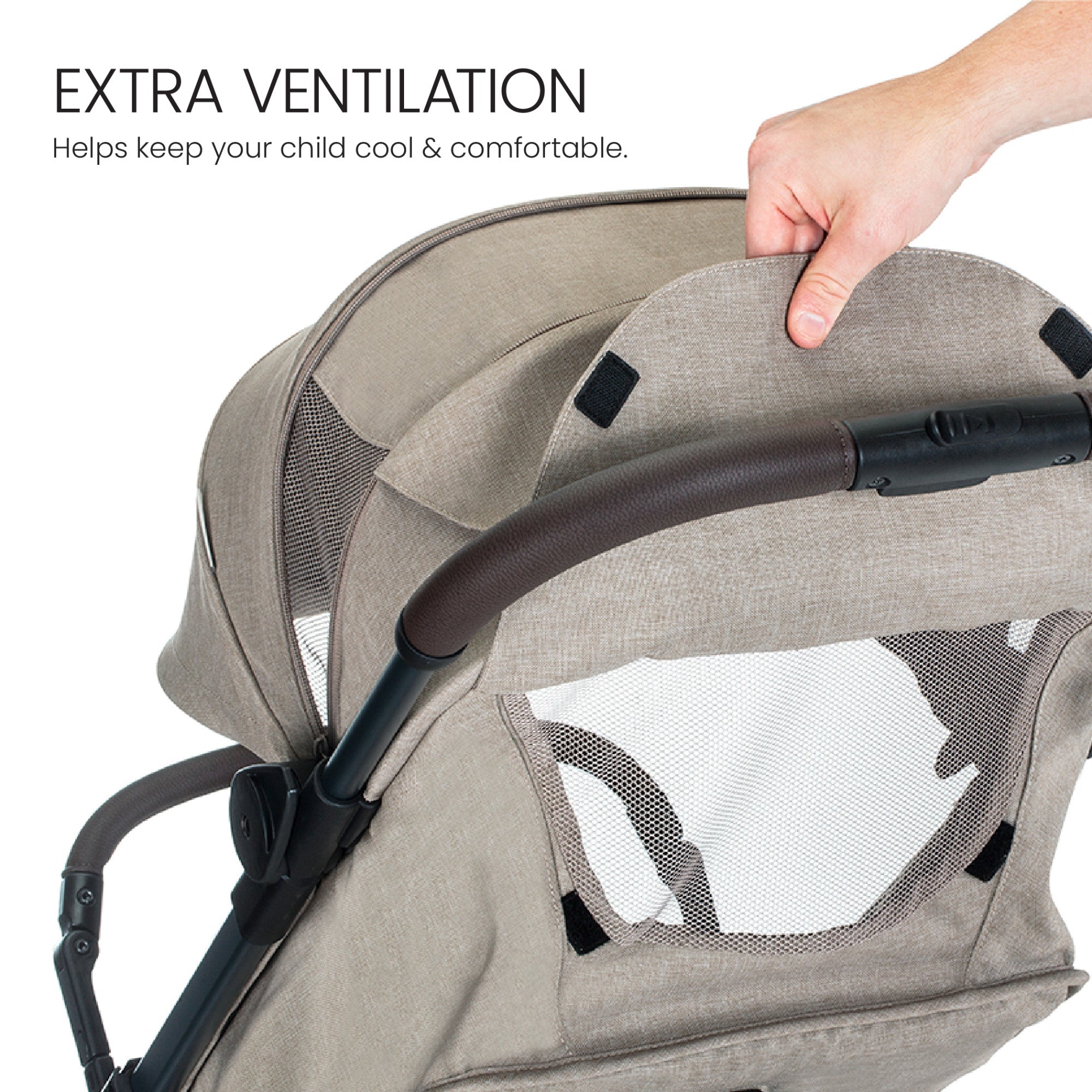 Britax Juniper+ Compact Stroller wiith One-Hand RapidFold