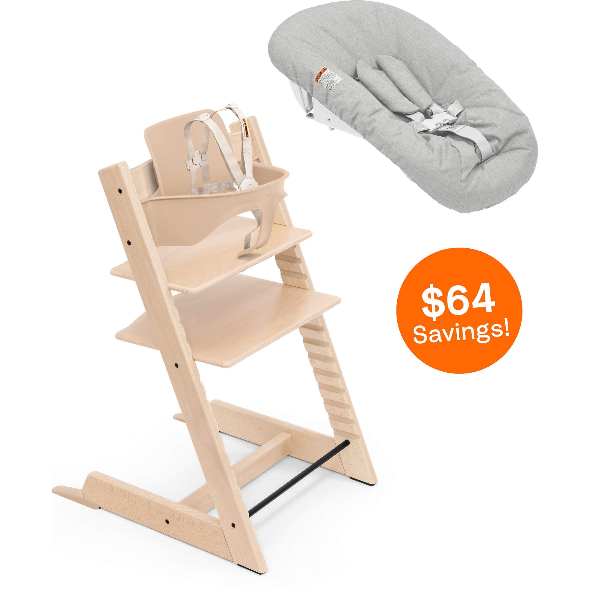 Stokke Tripp Trapp High Chair² with Newborn Set