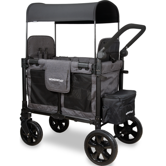 WonderFold W2 Elite Pro Double Stroller Wagon (2 Seater)