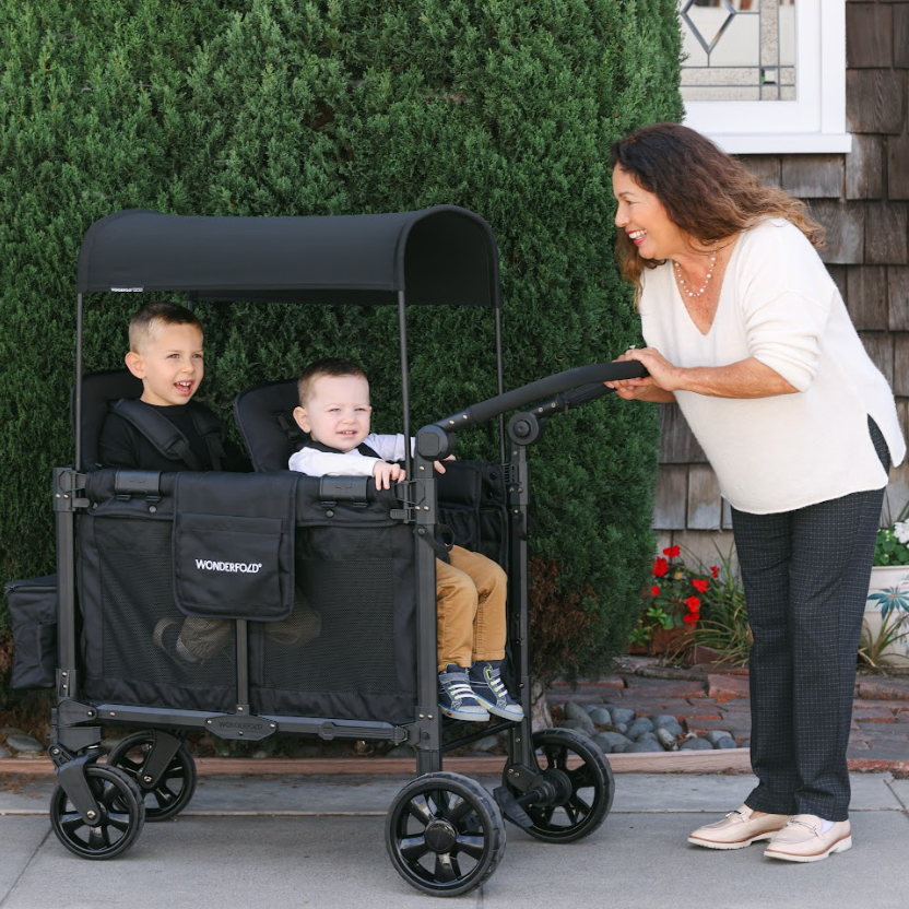 WonderFold W2 Elite Pro Double Stroller Wagon (2 Seater)