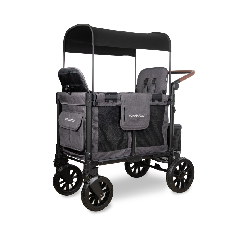 wonderfold wagon double stroller Wonderfold W2 Luxe Pro Double Seater Stroller Wagon