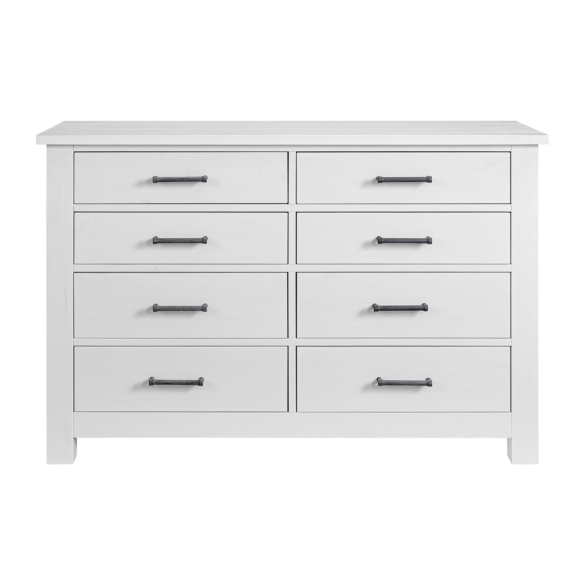 Windsor Weathered White Crib + Dresser Set