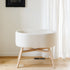 M26834GYLB,Babyletto,babyletto x GATHRE Capsule Bassinet in Ivory