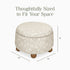 Morris & Co. x Namesake Tuffet Storage Ottoman