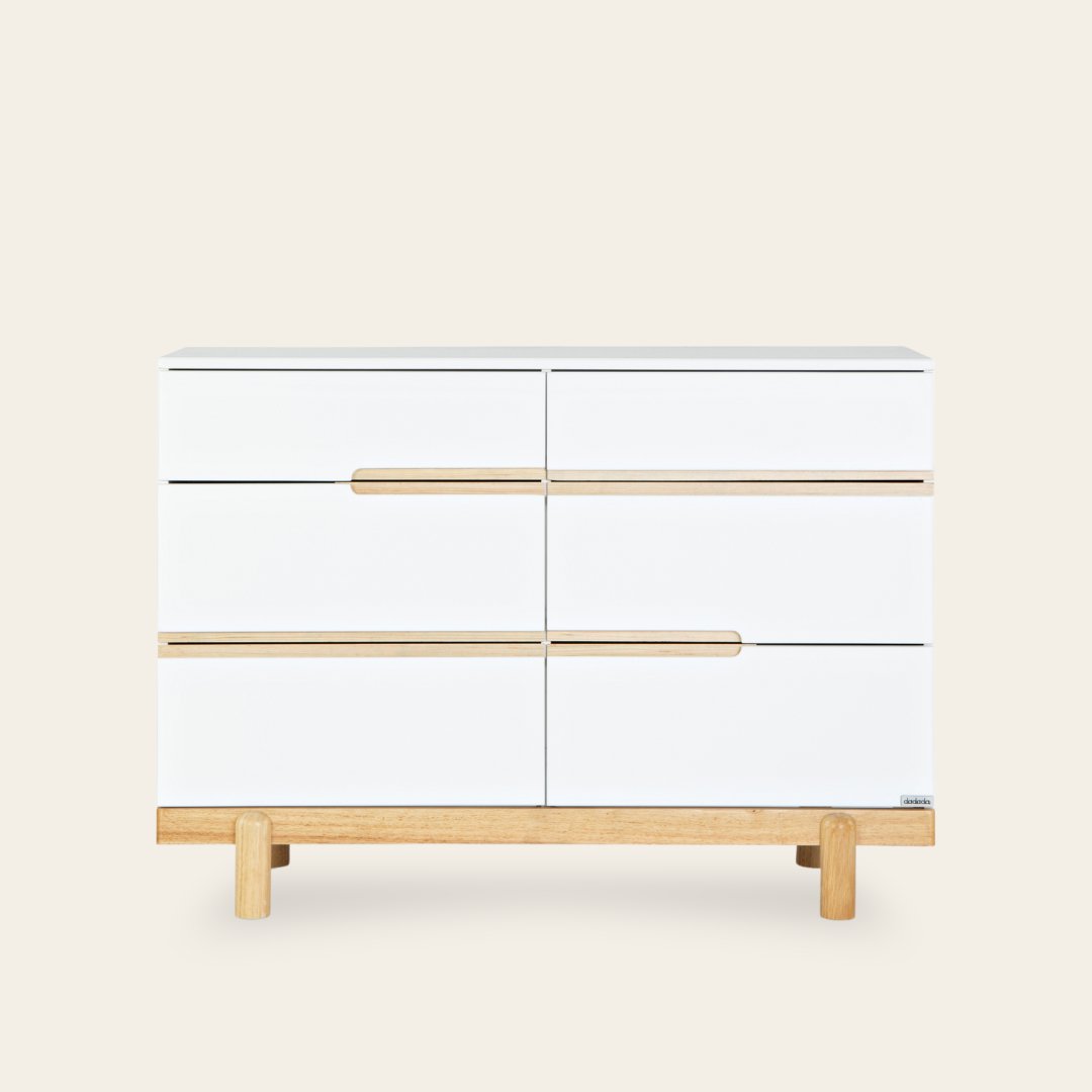 Dadada Bliss 6-Drawer Nursery Dresser