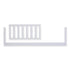 Dadada Crib Conversion Kit for Jolly Crib (Toddler Bed Rail)
