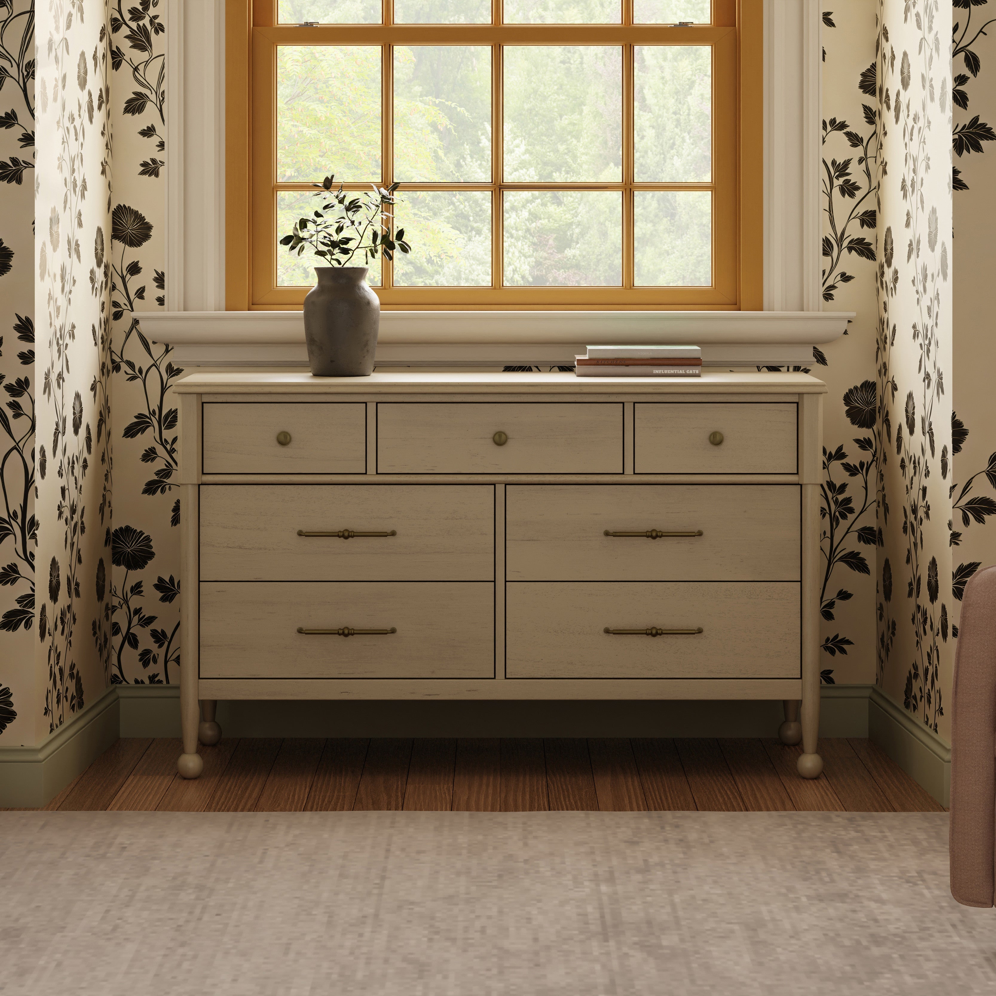 Namesake Alouette 7-Drawer Wide Dresser (56”)