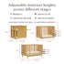 Babyletto Palma 8-in-1 Convertible All-Stages Crib with Bassinet & Toddler Bed Kits